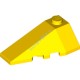 Деталь Лего Клин 4 х 2 Тройной Левый Цвет Желтый