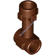 Деталь Лего Стержень 1L с Верхним Штырьком и Штырьками с Двух Сторон Цвет Коричневый