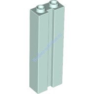 Деталь Лего Кубик Модифицированный 1 х 2 х 5 С Углублением Цвет Светлая Аква