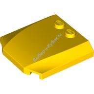Деталь Лего Клин 4 x 4 x 2/3 Тройной Изогнутый Цвет Желтый
