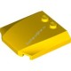 Деталь Лего Клин 4 x 4 x 2/3 Тройной Изогнутый Цвет Желтый