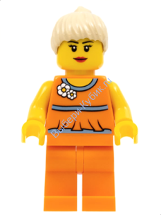  Минифигурка Лего Сити - Женщина