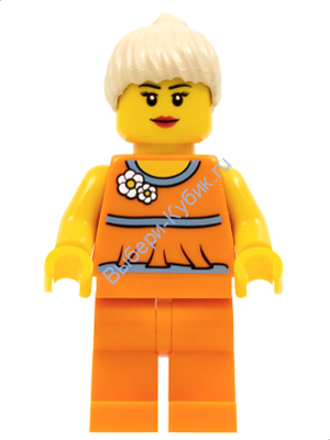 Минифигурка Лего Сити - Женщина