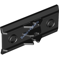 Деталь Лего Петля Панель 6 х 3 Цвет Черный