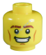 Деталь Лего Голова Минифигурки  Цвет Желтый