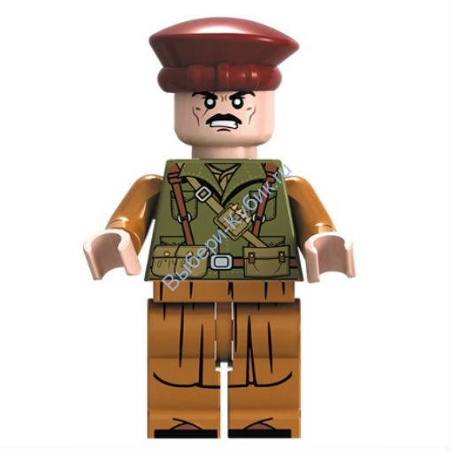 Деталь Аналог Совместимый С Лего Афганский душман 3