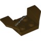 Деталь Лего Автомобильное Крыло 2 х 4 С Расклешенными Крыльями Цвет Темно-Коричневый