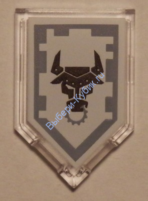 Деталь Лего Плитка Модифицированная 2 х 3 Пятиугольная С Рисунком Цвет Прозрачный