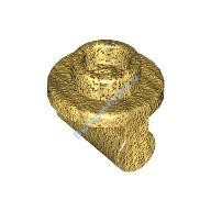 Деталь Лего Пластина Круглая 1 х 1 С Ручкой Цвет Перламутрово-Золотой