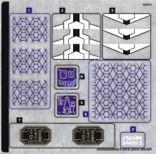 Наклейки К Набору Лего 76103 - (38353/6224263)