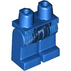 Деталь Лего Ноги С Рисунком Цвет Синий