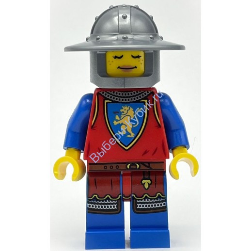 Минифигурка Лего Замок Рыцарь Льва Женщина