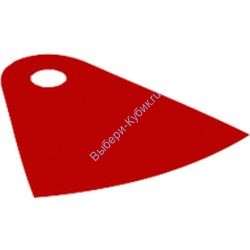 Деталь Лего Плащ / Накидка Ткань Цвет Красный