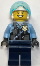 Минифигурка Лего Сити Полицейский Пилот