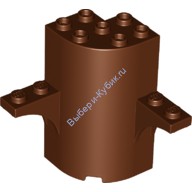 Деталь Лего Ствол Дерева 3 x 3 x 5 Цвет Коричневый