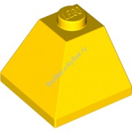 Деталь Лего Скос 45 2 х 2 Двойной Свод Цвет Желтый