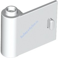 Деталь Лего Дверь 1 х 3 х 2 Левая Цвет Белый