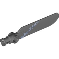 Деталь Лего Техник Лопасть Пропеллера Малая С Креплением Под Пин И Ось Цвет Темно-Серый