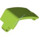 Деталь Лего Техник Панель Изогнутая 3 х 6 х 3 Цвет Лайм