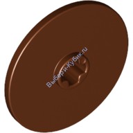 Деталь Лего Техник Диск 3 х 3 Цвет Коричневый