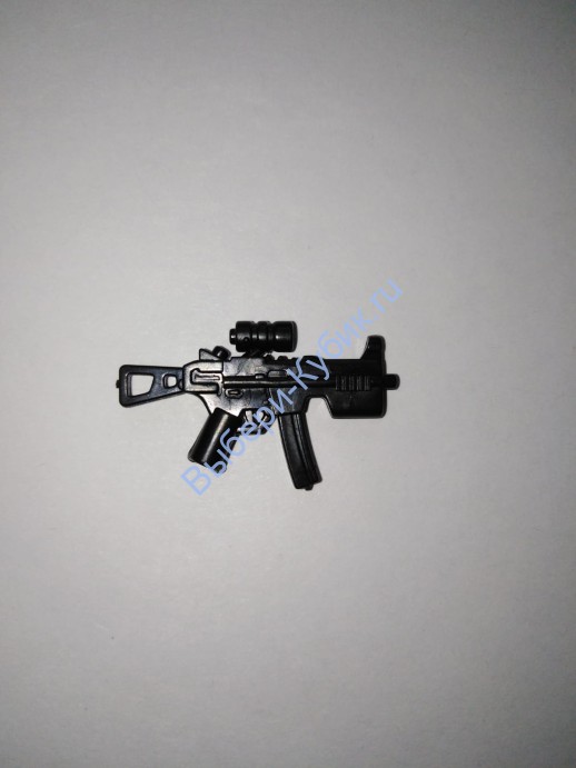 Деталь Аналог Совместимый С Лего Оружие Цвет Черный