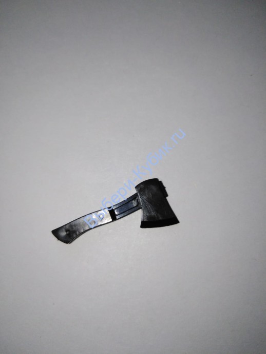 Деталь Аналог Совместимый С Лего Топор Цвет Черный 