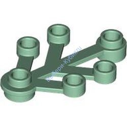 Деталь Лего Листья 4 х 3 Цвет Песочно-Зеленый