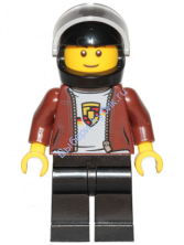 Минифигурка Лего - Водитель Porsche 911 sc078