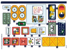 Наклейки К Набору Лего 41730 — 10101082, 6416438