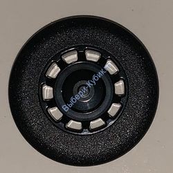 Деталь Лего Колпак / Крышка Колеса С 10 Утопленными Спицами Цвет Черный