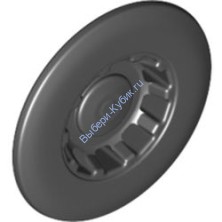 Деталь Лего Колпак / Крышка Колеса С 10 Утопленными Спицами Цвет Черный