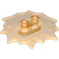 Деталь Лего Подставка Для Минифигурки Цвет Прозрачно-Оранжевый