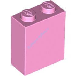 Деталь Лего Кубик 1 х 2 х 2 Под Штырек Цвет Ярко-Розовый