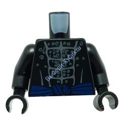 Деталь Лего Торс С Рисунком Цвет Черный