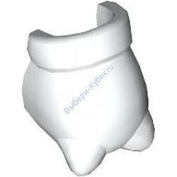 Деталь Лего Перчатка С Шипами Цвет Белый