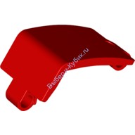 Деталь Лего Техник Панель Изогнутая 3 х 6 х 3 Цвет Красный