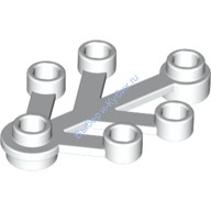 Деталь Лего Листья 4 х 3 Цвет Белый