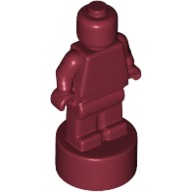 Деталь Лего Наградная Статуэтка Цвет Темно-Красный