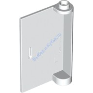 Деталь Лего Дверь 1 х 3 х 4 Левая Цвет Белый