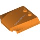 Деталь Лего Клин 4 x 4 x 2/3 Тройной Изогнутый Цвет Оранжевый