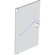 Деталь Лего Дверь 1 х 4 х 6 С Штырьком - Ручкой Цвет Белый