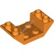 Деталь Лего Скос Перевернутый 45 4 х 2 Двойной Цвет Оранжевый
