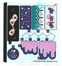 Наклейки К Набору Лего Френдс 41687 - (77530/6338034)