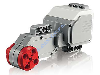 Деталь Лего Техник Мотор Ev3 Большой (95658) Цвет Светло-Серый