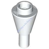 Деталь Лего Конус Для Мороженного Цвет Белый