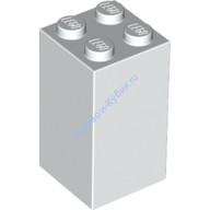 Деталь Лего Кубик 2 х 2 х 3 Цвет Белый