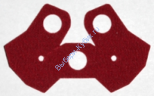 Деталь Лего Наплечники Из Ткани Цвет Темно-Красный