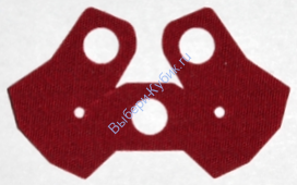 Деталь Лего Наплечники Из Ткани Цвет Темно-Красный