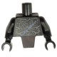 Деталь Лего Торс С Рисунком Цвет Черный