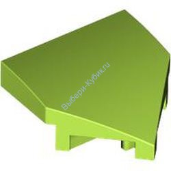 Деталь Лего Клин 2 х 2 Заостренный Цвет Лайм